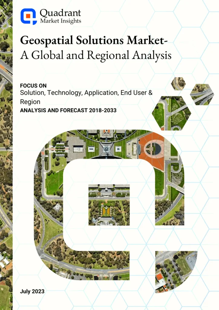 Report Cover of Geospatial Solutions Market by Quadrant Market Insights